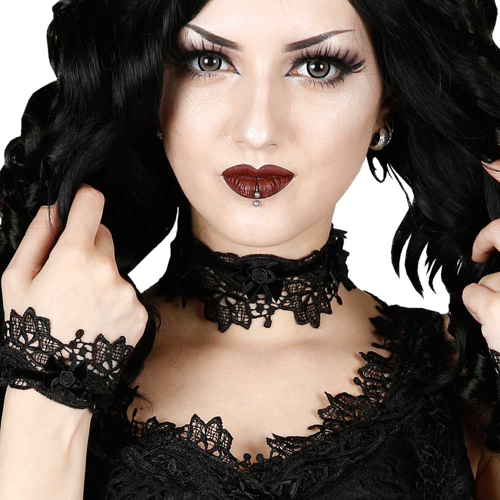 Sinister - C246 Halsband - Schwarz